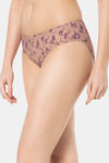 Amante Low Rise Three-Fourth Coverage Bikini Panty - Filigree Pr — thumbnail 2